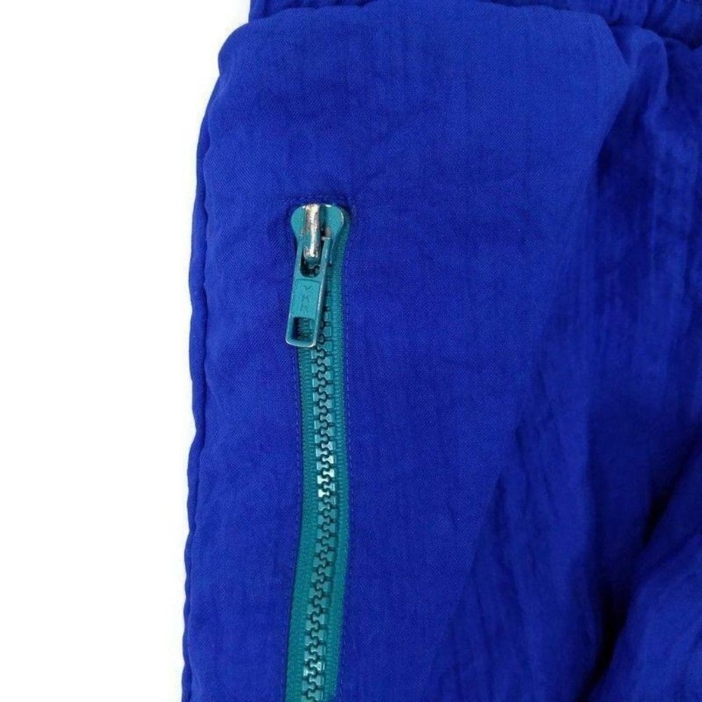 Adidas Nylon Track Pant XL Parachute Crinkle Streetwear Slouch Leg Vintage 90s - Picture 8 of 12